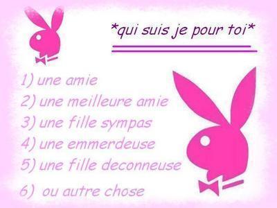 Pour vous je suis koi ??